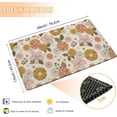 thumbnail image 3 of Groovy Retro Boho Flower Doormat, Indoor Outdoor Decor Patio Mats Entrance Door Mats Non-Slip Outside Inside Floor Mat Rugs for Home Decor 17x30 Inch，House Warming Gift, 3 of 6