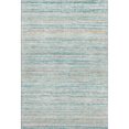 thumbnail image 2 of Addison Rugs Mayfield Premium Machine Washable Transitional Stripes Teal Rectangle Rug, 3' x 5', 2 of 6
