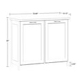 thumbnail image 6 of RiverRidge Somerset Double Tilt-Out Laundry Hamper Cabinet with Cloth Storage Bags - White, 6 of 7
