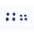 thumbnail image 1 of Replacement Front and Back Housing Shell Screw Feet Cover for 2015 New 3DS XL/New 3DS LL (Blue), 1 of 5