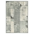 thumbnail image 5 of SAFAVIEH Paradise Gaila Abstract Floral Area Rug, Grey/Anthracite, 4' x 5'7", 5 of 6