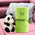 thumbnail image 1 of Panda de tubo de bambú, encantadora figura de panda, animal de peluche, suave, amigable, cómoda muñeca de peluche, juguetes, almohada de felpa de pand silencio, 1 of 8