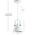 thumbnail image 5 of Safavieh Rove 6.25 in. Dia. Adjustable Solid Classic Pendant, 5 of 6