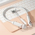 thumbnail image 2 of SDNall Earphones Bluetooth Wireless Wireless Bluetooth Neckband Earphones for Sports, Long Battery Life, Extended Range, Comfortable Wear for Running, Gym Workouts, 2 of 2