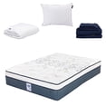 thumbnail image 1 of Colchón Spring Air Cantabria Matrimonial + Almohada One + Protector Cloud + Sábanas Softy, 1 of 8