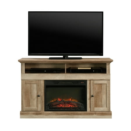 Sauder - Cannery Bridge Media Fireplace - Lintel Oak