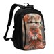 thumbnail image 1 of Balery Adorable Kitten In Kimono Mochila con carga USB para hombre y mujer - Mochila impermeable y antirrobo para portátil con puerto USB para viajes, trabajo, estudios y universidad, 1 of 7
