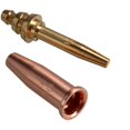 thumbnail image 4 of PNM Oxy Propane Gas Cutting Nozzle Tip Standard length 1/32" 3-6mm Oxygen 5pk, 4 of 5