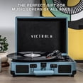 thumbnail image 3 of Tocadiscos Victrola Negro Gris Bluetooth con Altavoces Clásico de 3 Velocidades, 3 of 9