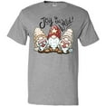thumbnail image 3 of Inktastic Joy to the World Christmas Gnomes T-Shirt, 3 of 5