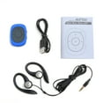 thumbnail image 4 of AGPtek MP3 Player 8GB Portable Clip Music Player with FM radio supporting MP3 WMA Blue, 4 of 7
