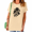 Apricot, Black, variant on UNISHE Women's Black & White Peony Line Art T-Shirt - Minimalist Floral Graphic Short Sleeve Tee