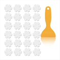 thumbnail image 1 of Pegatinas Antideslizantes para Bañera, 24 Piezas, Pegatinas Antideslizantes para Agarre de Ducha, Calcomanías Adhesivas con Raspador para Bañera, Piso de Baño, 1 of 7