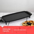 thumbnail image 5 of Applica Electric Griddle - Family Sized, Variable Temperature, Non-Stick, Black, 5 of 5