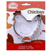 Chicken Cookie Cutter- Stainless Steel