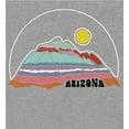 thumbnail image 2 of Elevation 7573 Arizona Heather Gray Adult Long Sleeve Hoodie-Large, 2 of 3