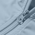 thumbnail image 4 of Dagegui Fishing Shirts for Men UPF 50+ Hooded Sun Shirts Full Zip Rash Guard Long Sleeve Hoodies Cooling Summer Lightweight Hiking Jacket Blue XL, 4 of 6