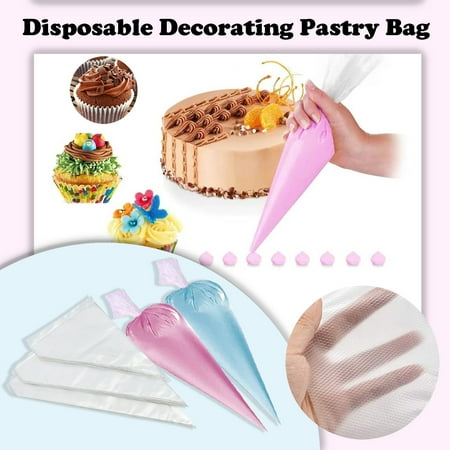 

Medcursor Decoration Headless Piping bagCream BagDisposable Piping 100Pcs Cake Kitchen，Dining & Bar