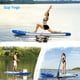 Goplus 11' Gonflable Stand Up Paddle Planche de Surf avec Pagaie en Aluminium Pompe – image 5 sur 10