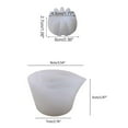 thumbnail image 3 of Silicone Split Cup 2/3/4/5 Chambers Reusable Silicone Pouring Divided Cups for Fluid Art Acrylic Paint Resin DIY Making, 3 of 18