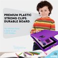 thumbnail image 4 of Enday Clipboard with Storage Case Heavy Duty Clipboards School Supplies Purple, 4 of 7