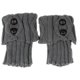 thumbnail image 1 of Calentadores de piernas para mujer, adornos para botas, calentadores de piernas cortos decorativos de moda con forma de diamante en clima frío (2 pares) ShuxiuWang 8390611183745, 1 of 1