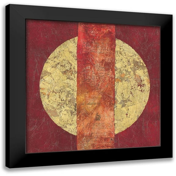 Garrido, Jerome 12x12 Black Modern Framed Museum Art Print Titled - Le bateau de la mer rouge
