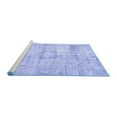 thumbnail image 2 of Ahgly Company Machine Washable Indoor Rectangle Persian Blue Traditional Area Rugs, 8' x 12', 2 of 4