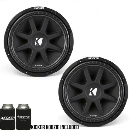 Comp 15-inch (38cm) Subwoofer 4-Ohm RoHS Compliant bundle