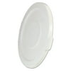 Rubbermaid Commercial FG263100WHT 22.25 in. BRUTE Self-Draining Flat Top Lids for 32 gal. Round BRUTE Containers - White