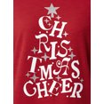 thumbnail image 6 of Holiday Time Women's and Women’s Plus Christmas Waffle Graphic Tee with Long-Sleeves, Sizes S-3XL, 1X-2X, 6 of 9