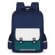 thumbnail image 2 of Mochila impermeable para primaria | Mochila ergonómica ligera | Tela resistente a arañazos | Tiras reflectantes | Gran capacidad: 16,54"x12,20"x5,51" | Rojo Verde Rosa Púrpura | Correas ajustables, 2 of 6