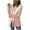 Pink womens coat, variant on Usmixi Womens Fleece Coat Faux Suede Jacket for Women Casual Solid Long Sleeve Hooded Trench Coat Soft Cozy Plush Padded Warm Outwear with Pocket Winter Fleece Coat
