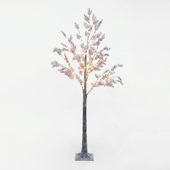 6.2Ft Artificial Maple Tree with 180 Micro LED Lights