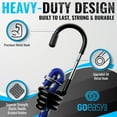 thumbnail image 3 of 20 Pack Premium Bungee Cords Heavy Duty - Bungee Cords with Hooks in A Storage Jar Includes 10", 18", 24", 30", 36", 48" Bungie Cord Bundle, 3 of 8