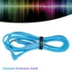 thumbnail image 1 of Cable para auriculares con control de volumen de 3,5 mm a 2,5 mm para QC25, QC35, OE2, LIVE2, AKG Y50 y Y40, color azul, 1 of 12