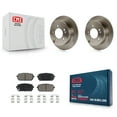 thumbnail image 1 of CMX Rear Disc Brake Rotors and Ceramic Pads Kit for Car 2007-2012 Kia Rondo K8C-102002, 1 of 11