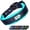 Aqua, variant on BLACK RHINO Comfort Dog Collar Ultra Soft Neoprene (Medium, Purple/Bl)