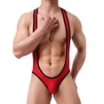 thumbnail image 2 of Calzones Para Hombre, Ropa Interior De Cuero Y Algodón De Malla Suave Para Hombre, Ropa Interior De Algodón Transpirable., 2 of 4