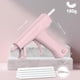 thumbnail image 2 of Pistola de Pegamento Caliente Inalámbrica, Recargable Tipo C, Batería de 2600 MAh, Ideal para Manualidades Escolares y Bricolaje, con 20 Barras de Pegamento A, 2 of 7