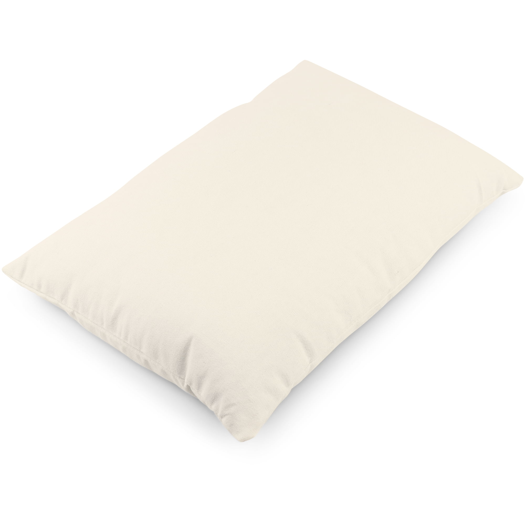Pillowy Buckwheat Big Buck Bed Pillow Filled With US Grown Organic Buckwheat Hulls Cool Ventilation - Japanese Style - Keep Your Spine Straight Support - Adjustable Fill Zipper X-Large