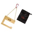 thumbnail image 2 of EeaseCA 1 Set Outdoor Camping Bamboo Made Roll Paper Hanging Holder Picnic Paper Rack, 2 of 8