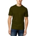 thumbnail image 1 of Camiseta básica con cuello redondo para hombre Club Room, marrón, XXL, 1 of 1