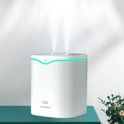 UAEBM 2L Humidifiers for Bedroom Large Room Homeï¼ Cool and Warm for Mist Top Desk Humidifiers Essential Oil Diffuserï¼ Quiet with Adjustable Mist White