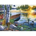 thumbnail image 3 of Buffalo Games Darrell Bush Lakeside Morning 1000 Piece Jigsaw Puzzle, 3 of 3