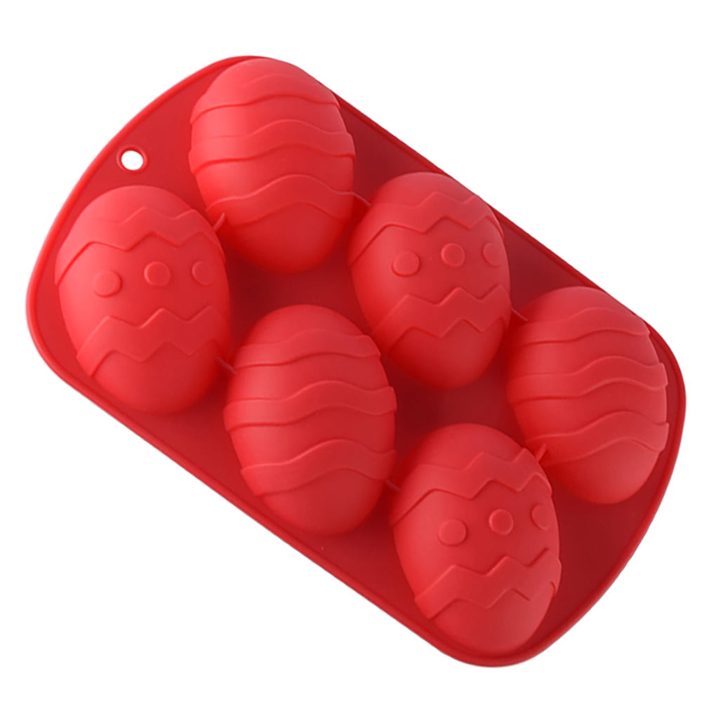 Easter Egg Shape Silicone Mould Chocolate Mould Cake Dough Baking Ice Cube Tray 