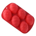thumbnail image 2 of Toystoory Molde de silicona Molde de pastel en forma de huevo de Pascua DIY Bandeja de hielo de chocolate Herramienta para hornear panadería casera, Verde Herramientas y accesorios para hornear Rojo Toystoory HA003686-01, 2 of 6