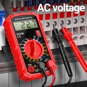 ANENG SZ308 6-in-1 Digital Multimeter, AC/DC Voltage Current Resistance Tester for Household & Automotive Use