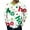 Green, variant on Mens Christmas Sweater Graphic Long Sleeve Christmas Letter Print Mens Bussiness Casual Shirt,Watermelon Red,4XL