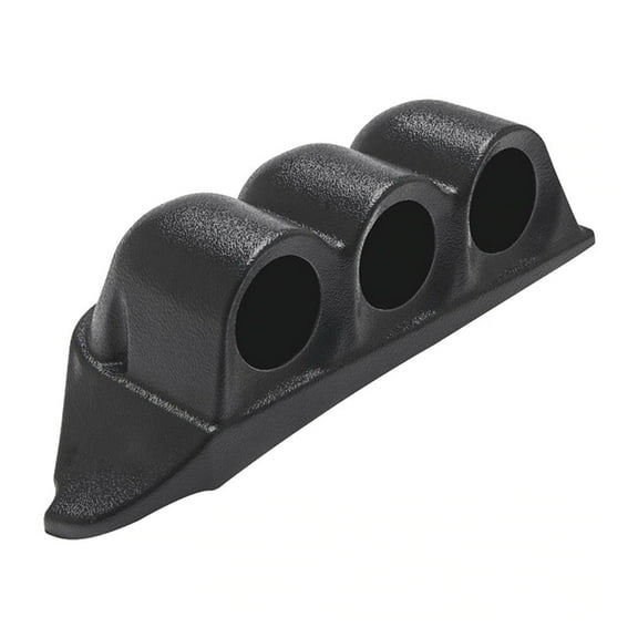 Black Triple Gauge Dashboard Pod for 1999-2007 Ford Super Duty F-250 F-350 Power Stroke